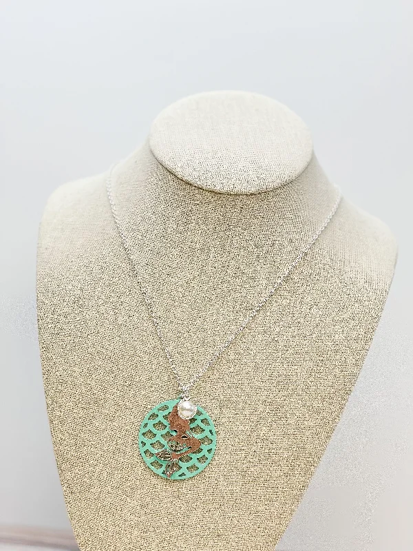 Fashion-Forward Jewelry At Incredible Prices Mermaid Charm Pendant Necklace