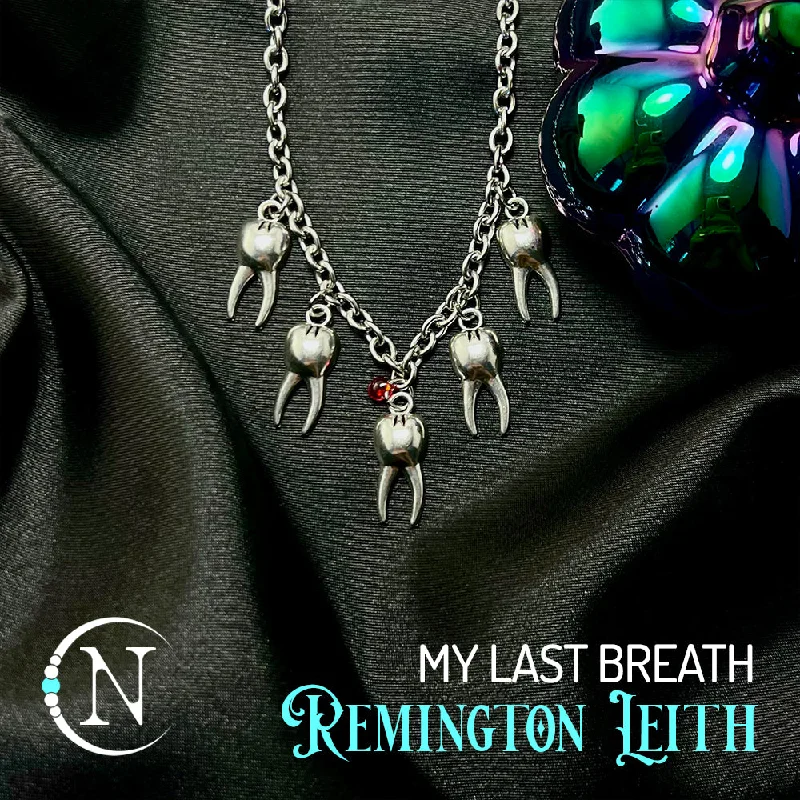 Must-Have Jewelry Pieces At Reduced Prices Necklace/Choker ~ My Last Breathe Holiday 2024 by Remington Leith - Limited Edition