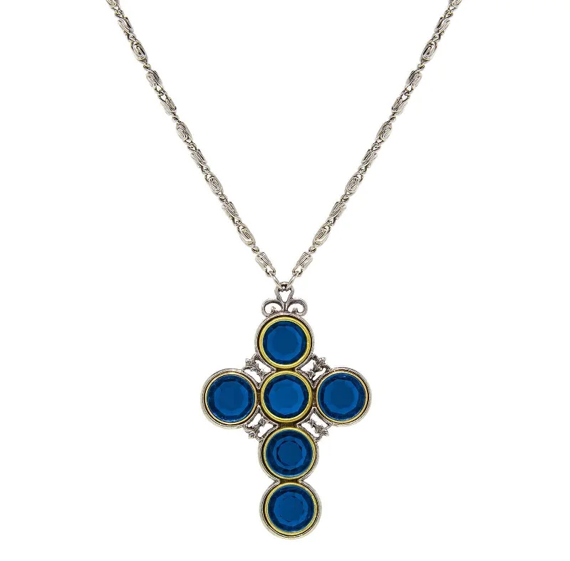 Pewter and Blue