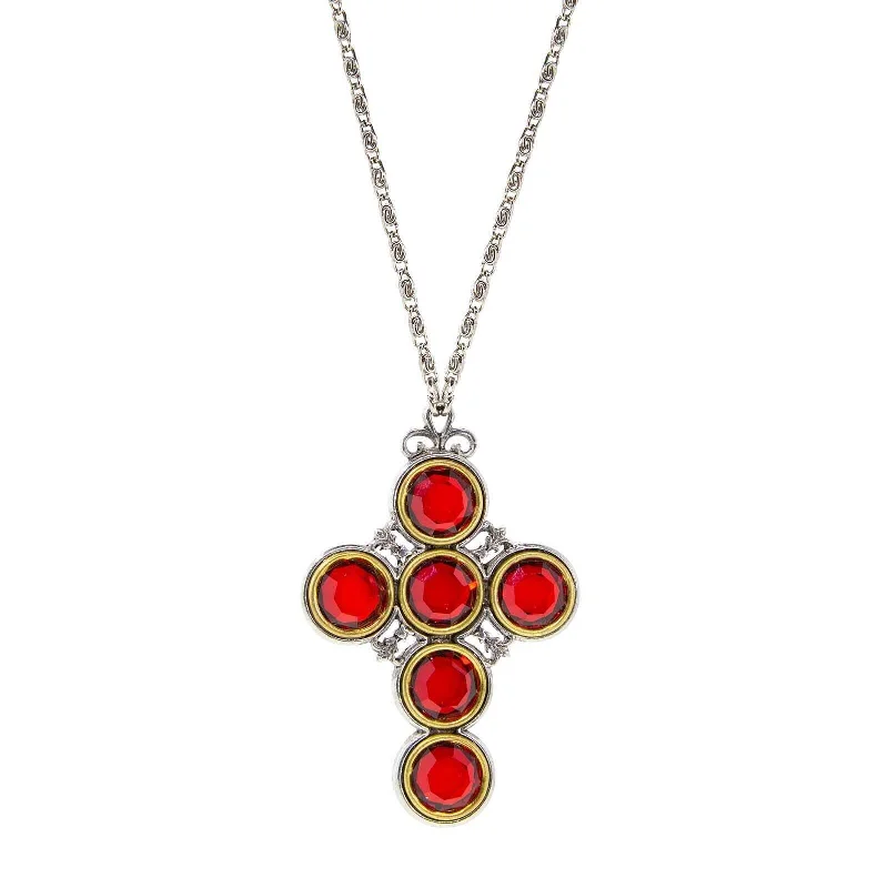Pewter and Red