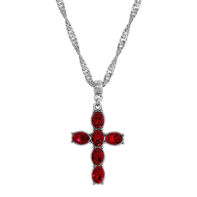 Pewter and Red
