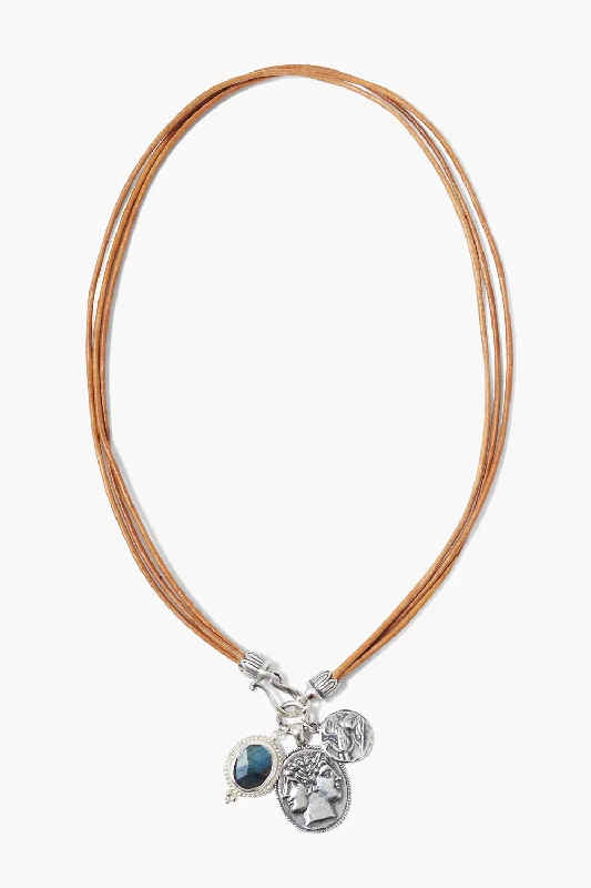 Get Ready To Sparkle – Special Jewelry Discounts Roma Charm Necklace Labradorite Mix