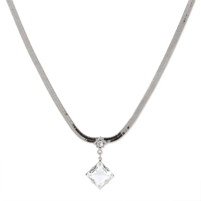 Shop Modern Jewelry Collections With Exclusive Discounts 1928 Jewelry Crystal Austrian Pendant Necklace 16" + 3" Extender