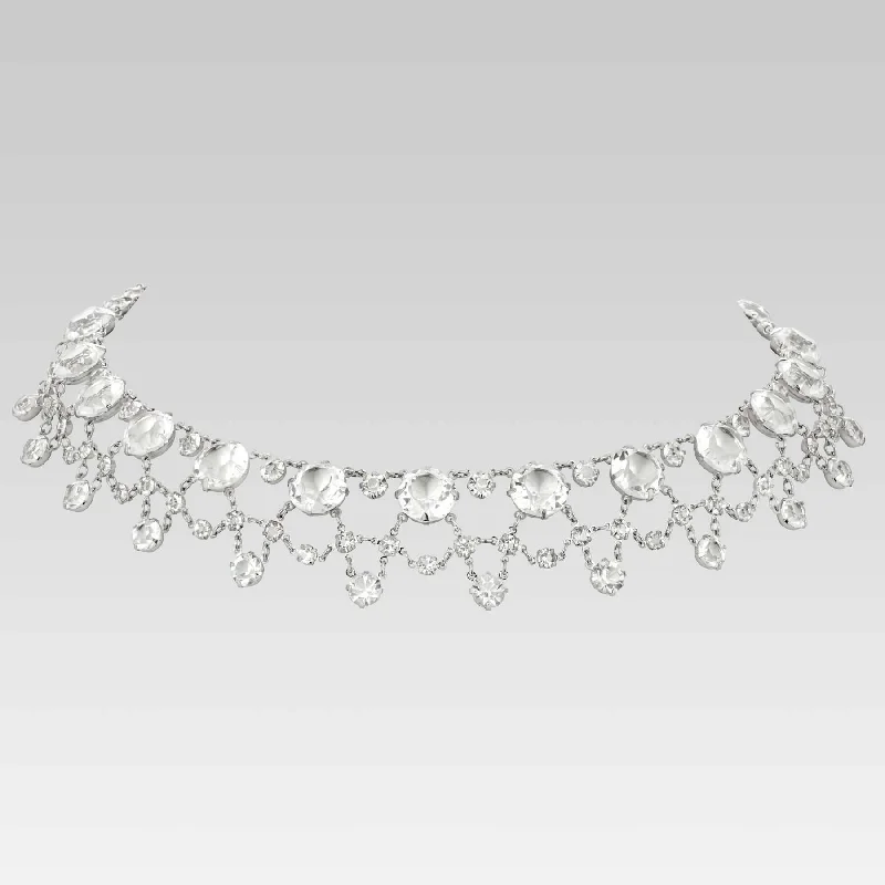 The Ultimate Jewelry Sale – Shop Premium Styles 1928 Jewelry Austrian Crystal  Drop Necklace 16" + 3" Extender Adjustable