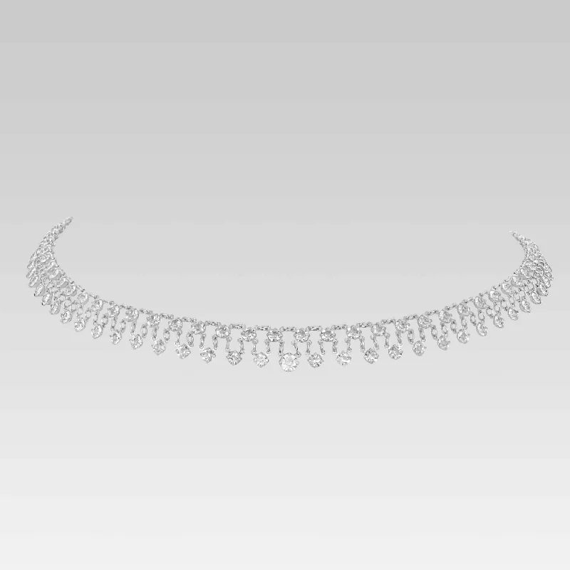 Timeless Beauty, Unbeatable Deals – Jewelry Sale On 1928 Jewelry Vintage Austrian Crystal Round Drop Link Necklace 16"