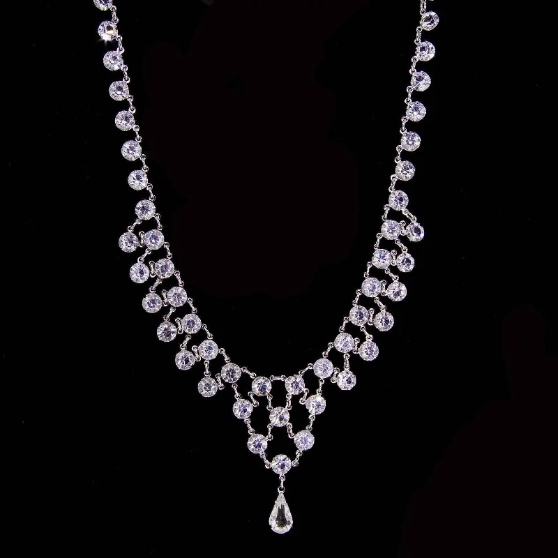 Once-A-Year Jewelry Deals – Shop Before They’Re Gone 1928 Jewelry Tear Drop Austrian Crystal Necklace 15"