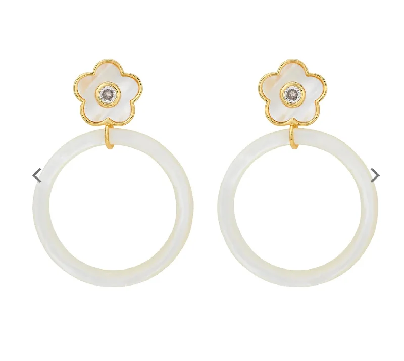 Eco-Friendly Sustainable Jewelry For Conscious Buyers Boboli Hoop MOP