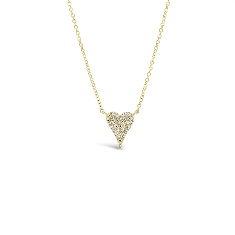 Shop Dazzling Jewelry With Special Promotional Discounts Diamond Mini Elongated Heart Pendant