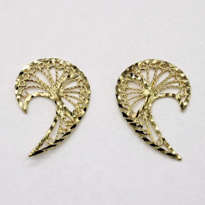 Sparkle More For Less – Jewelry Sale Happening Now 10k Yellow Gold Earrings