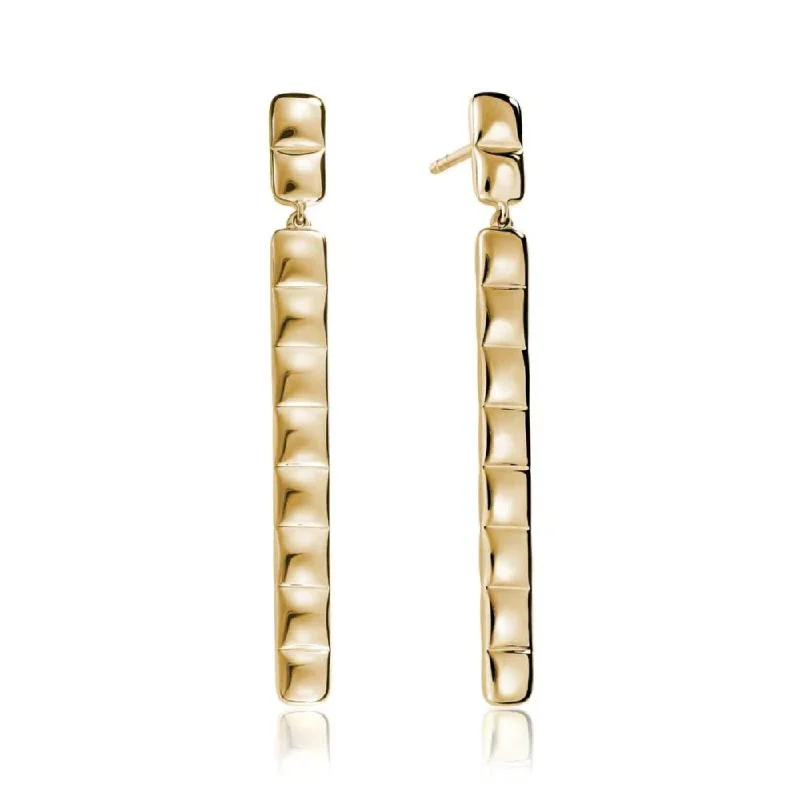 Exclusive Online Discounts On Stylish Jewelry 14k Bar Drop Earrings