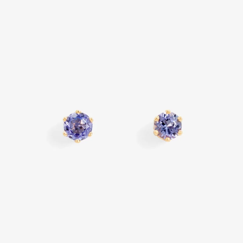 Shop Stylish Jewelry Now And Save Big 3mm Tanzanite Studs | E1902TZ