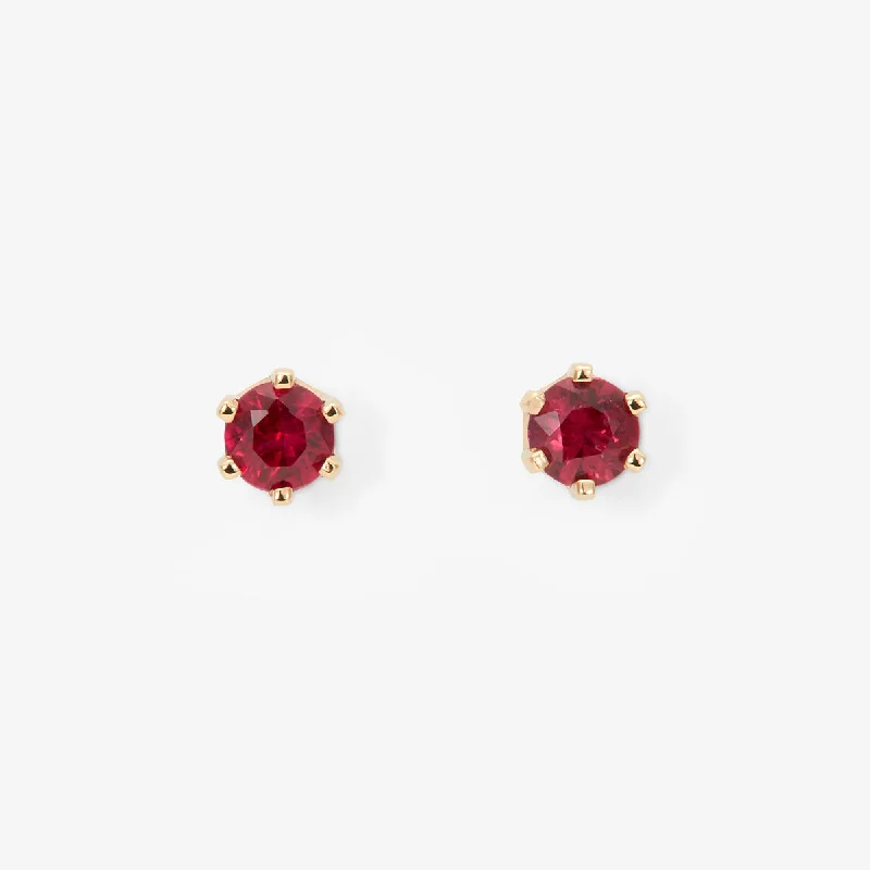 Flash Sale On Stunning Jewelry – Don't Miss Out 3.5mm Ruby Studs | E1903R