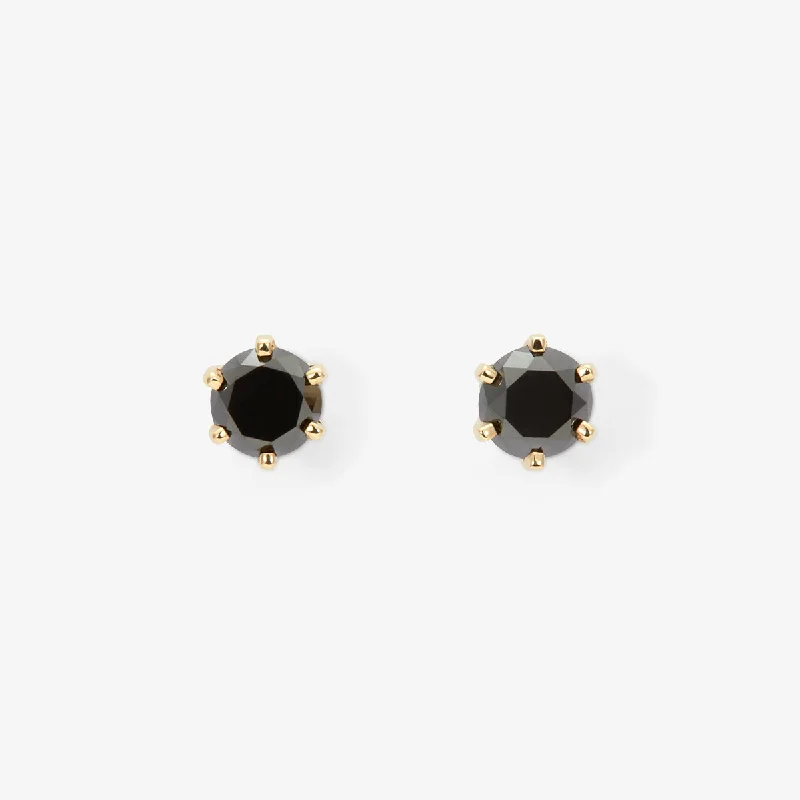 Modern Jewelry At Exclusive Discounts – Shop Today 4mm Black Diamond Studs | E1904BK