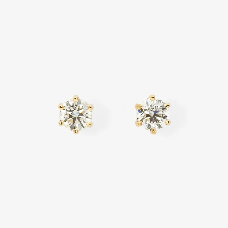 Trending Jewelry Now Available At Exclusive Prices 4mm White Diamond Studs | E1904W