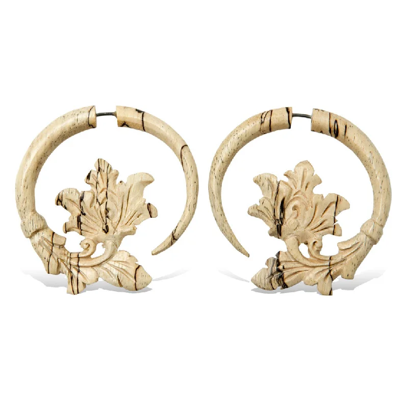 Grab Your Favorite Jewelry At The Lowest Prices <span>EFW-312<span>: </span></span>Juniper Curls - Wood