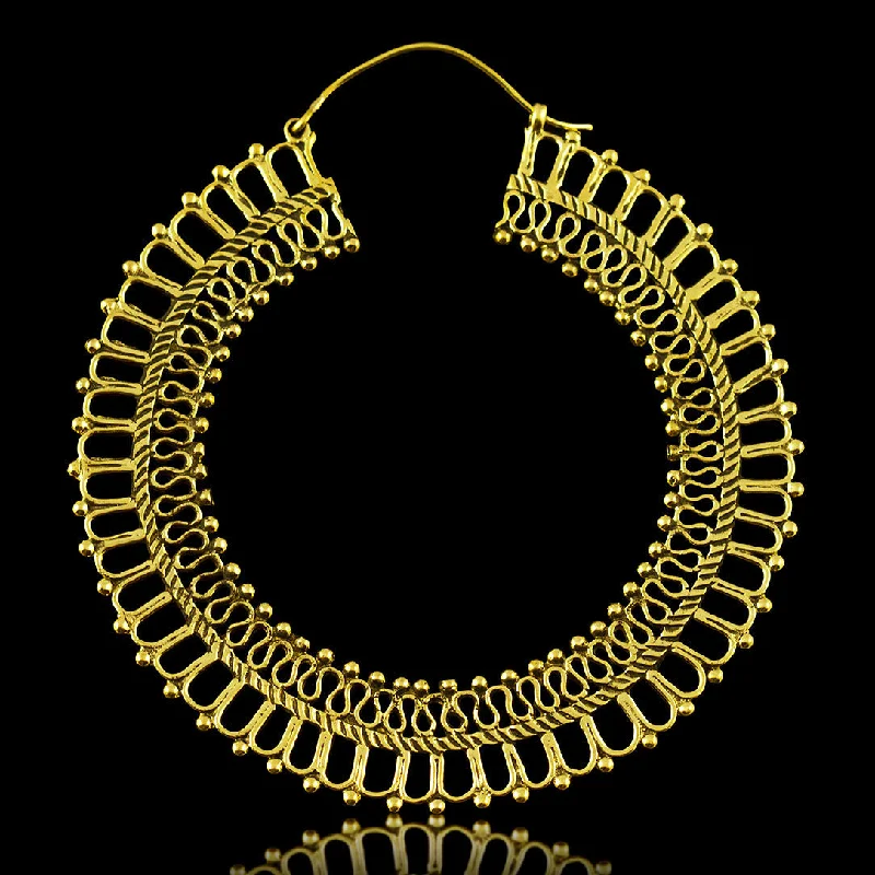 Premium Jewelry Now Available At Special Discounts <span>BRE-313<span>: </span></span>Asha Hoops
