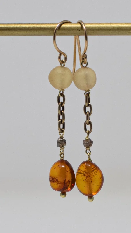 Upgrade Your Jewelry Collection For Less Amber Earrings