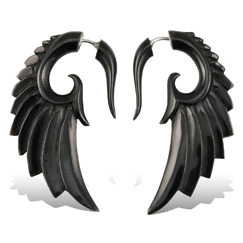Luxury Jewelry Now At Special Promotional Rates <span>EFH-884<span>: </span></span>Aza Wings - Horn