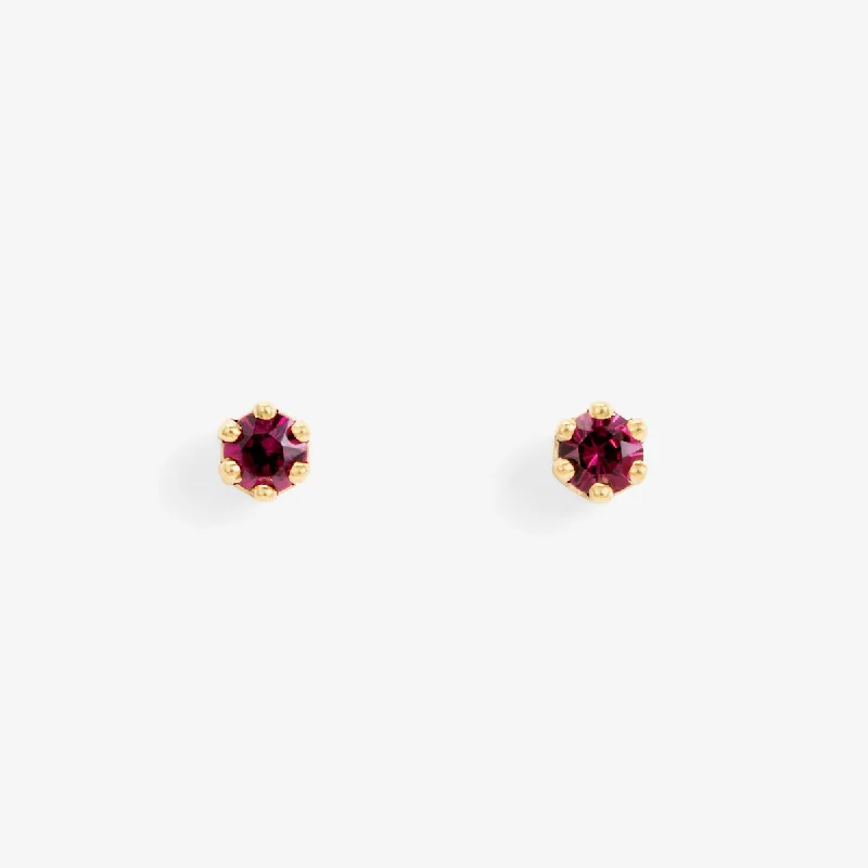 Buy More, Save More – Special Jewelry Discounts Baby Garnet Studs | E1901GN