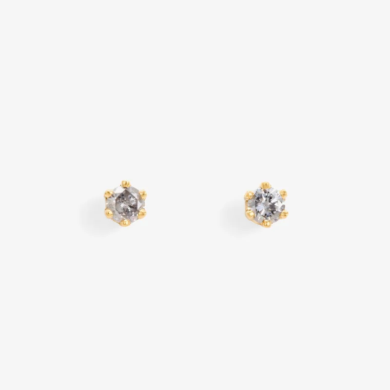 Dazzle With Discounts – Shop Jewelry On Sale Baby Grey Diamond Studs | E1901GY