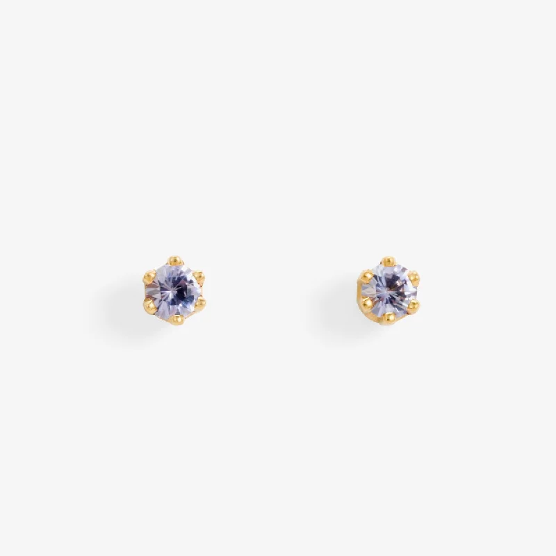 Special Sale On Handcrafted Jewelry – Shop Today Baby Tanzanite Studs | E1901TZ