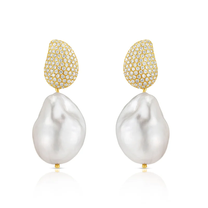 Celebrate With Sparkle – Jewelry Sale Now Live Baroque Pearl Earrings