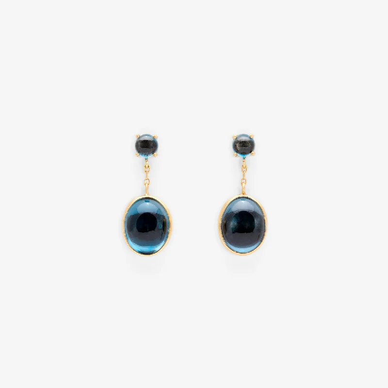 Elegant Jewelry, Exclusive Prices – Shop Now Blue Topaz Glacé Earring | E8601BT