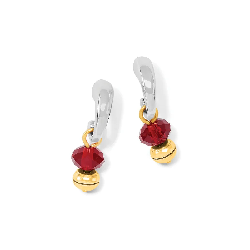 Affordable Luxury Jewelry – Style At A Great Price Brighton Meridian Two Tone Post Hoop Earrings