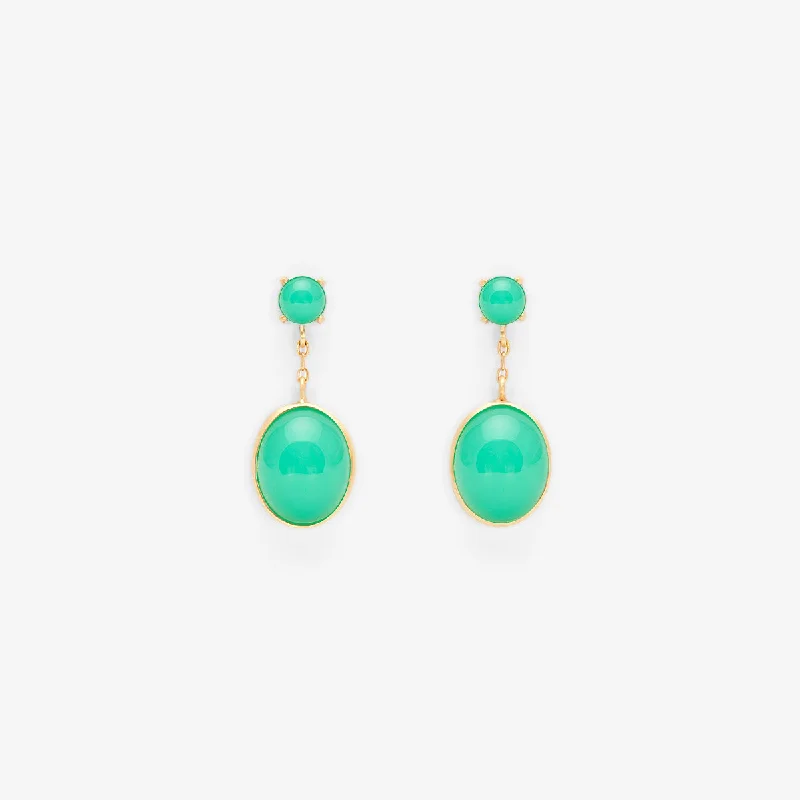 Holiday Jewelry Sale – Perfect Gifts At Great Prices Chrysoprase Glacé Earring | E8601CH