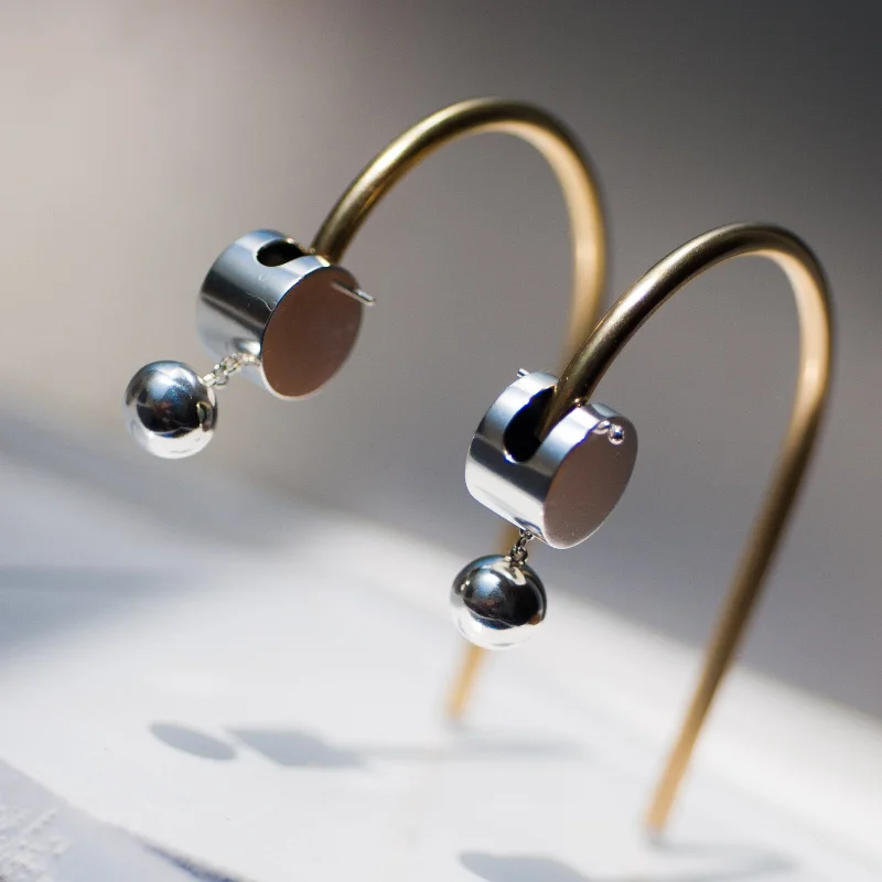 Shop Stylish Jewelry Now And Save Big Circle Ball earrings