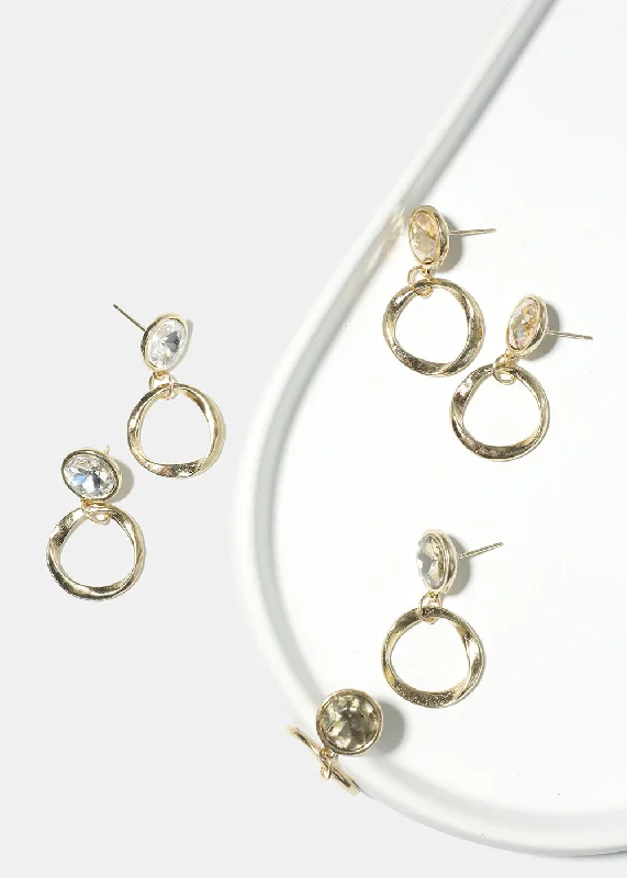 Gorgeous Jewelry, Limited-Time Savings Circle Dangle Earrings