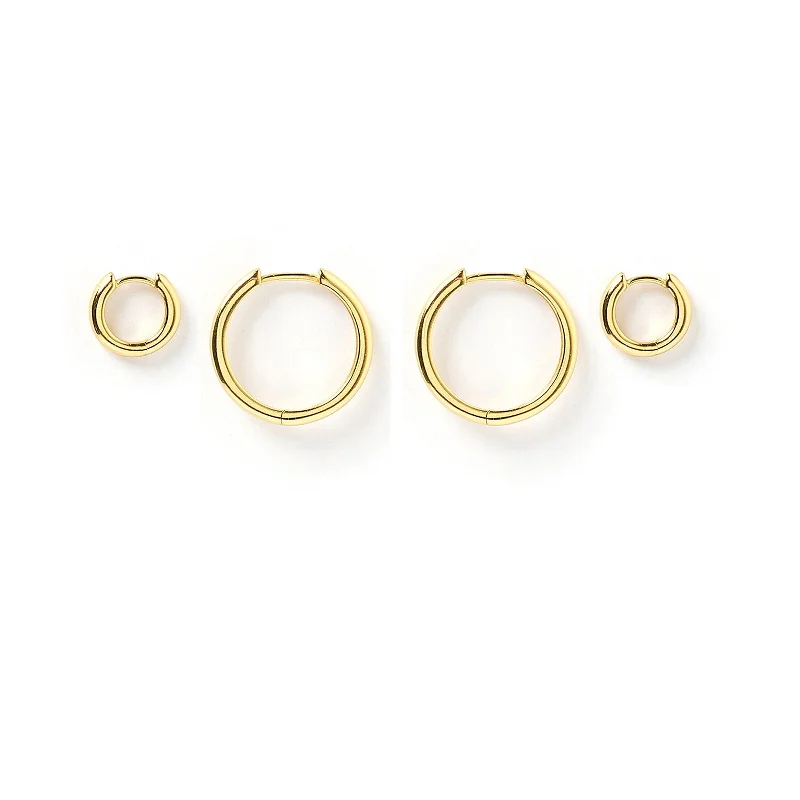 Limited-Stock Jewelry Sale – Once It's Gone, It's Gone Circle Earring Stack