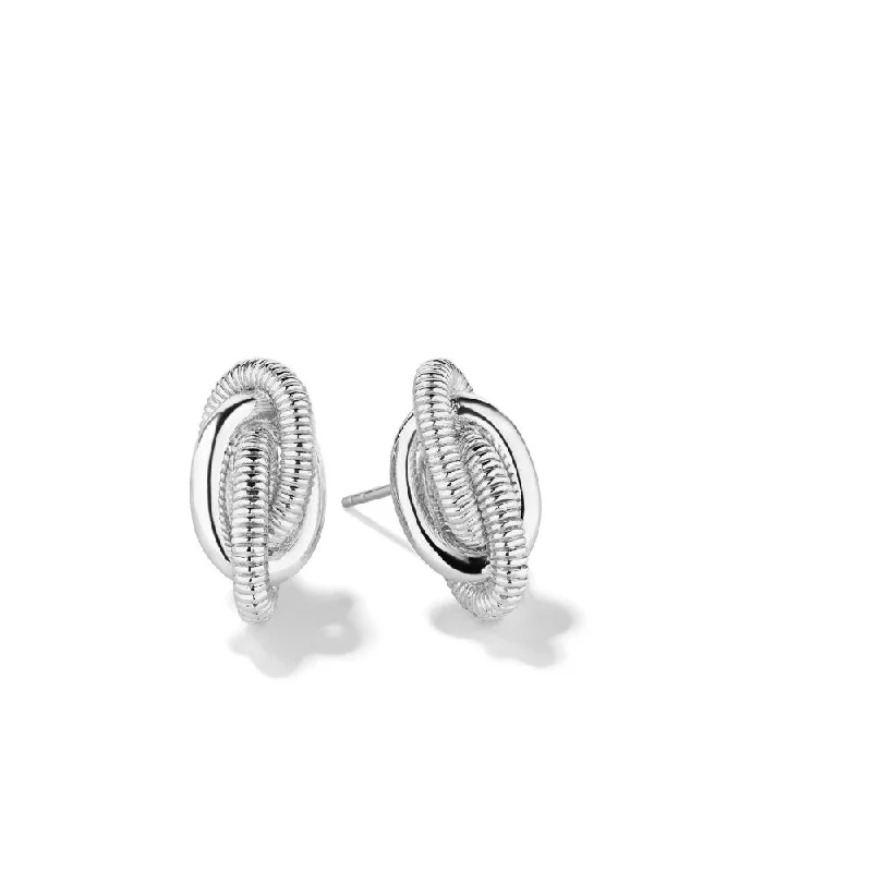 Special Jewelry Deals – Upgrade Your Collection Judith Ripka Interlocking Knot Earrings