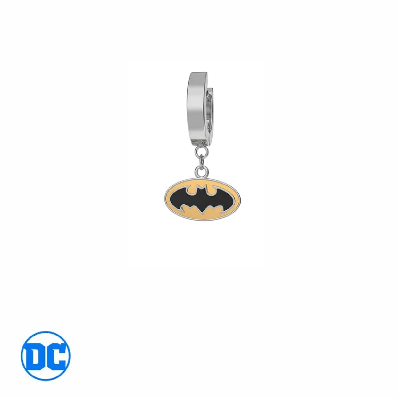 The Biggest Jewelry Sale Of The Year Is Here DC Comics™ Batman Oval Logo Earring