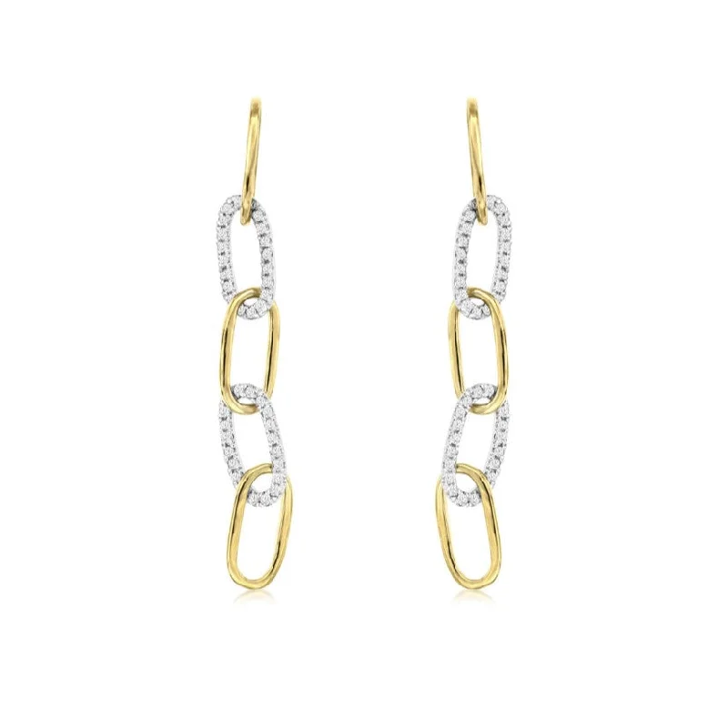 Buy More, Save More – Special Jewelry Discounts Diamond Accented Paperclip Style Earrings