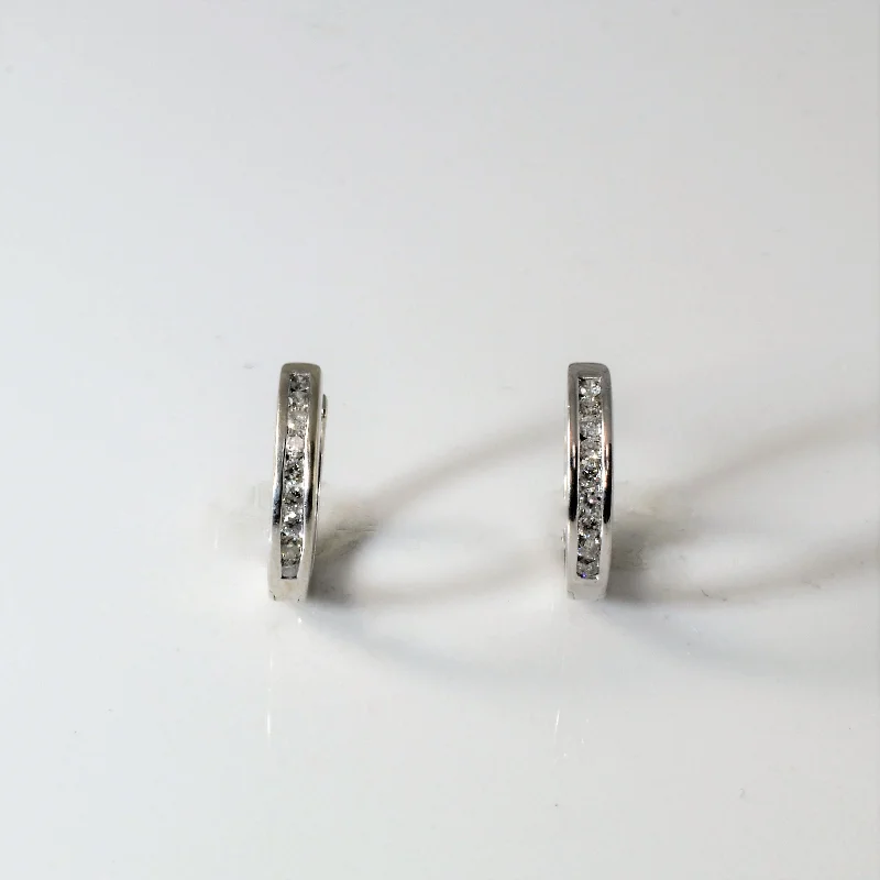 Unmissable Jewelry Clearance – Final Reductions Diamond Huggie Earrings | 0.18ctw |