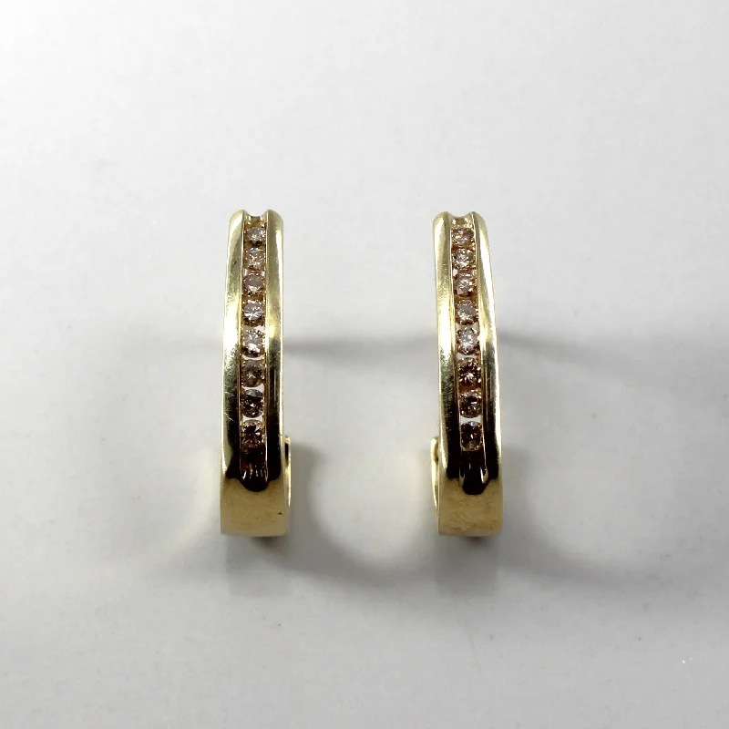 Seasonal Jewelry Clearance – Best Styles At The Lowest Prices Diamond Semi Huggie Earrings | 0.24ctw |
