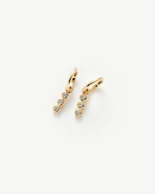 Jewelry Clearance Sale – Final Reductions Fine Diamond Charm Hoop Earrings