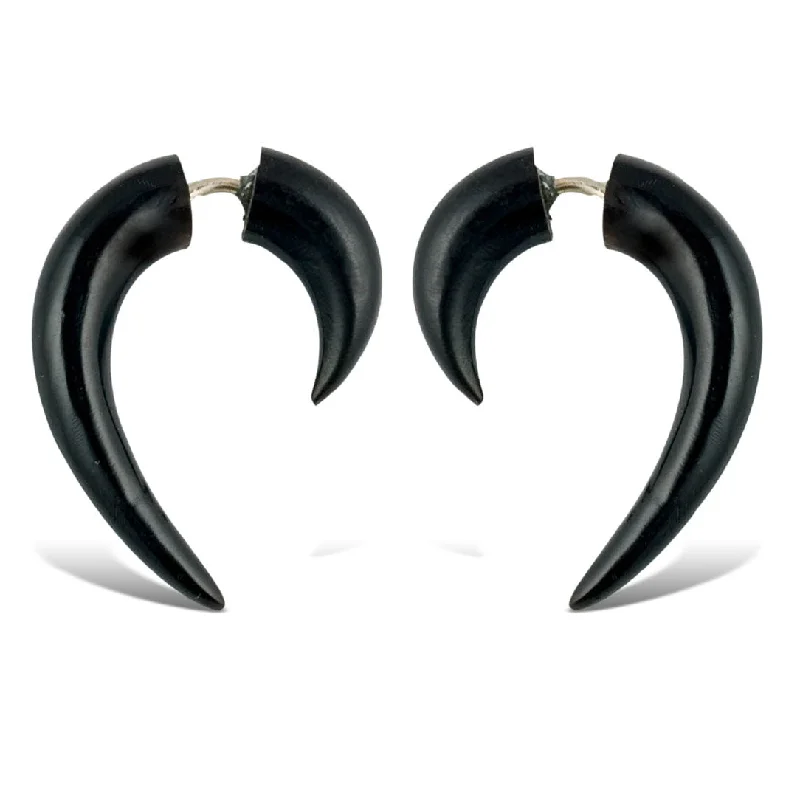 Fashion-Forward Jewelry At Incredible Prices <span>EFH-004<span>: </span></span>Fishhooks - Horn