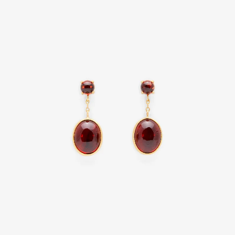Flash Sale On Stunning Jewelry – Don't Miss Out Garnet Glacé Earring | E8601GN