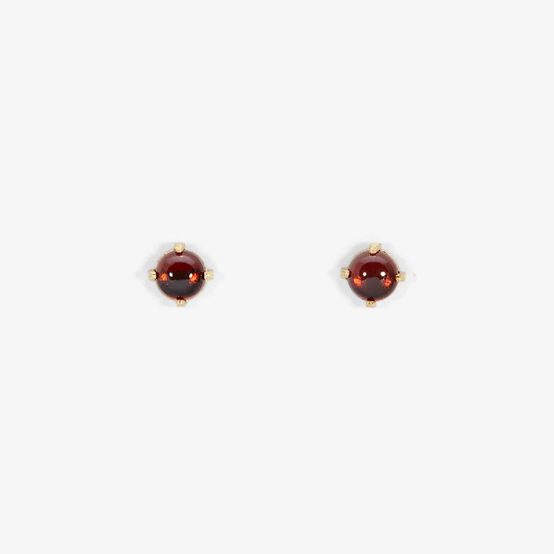 Classic And Modern Jewelry Styles On Sale Garnet Wisp Studs | E7904GN