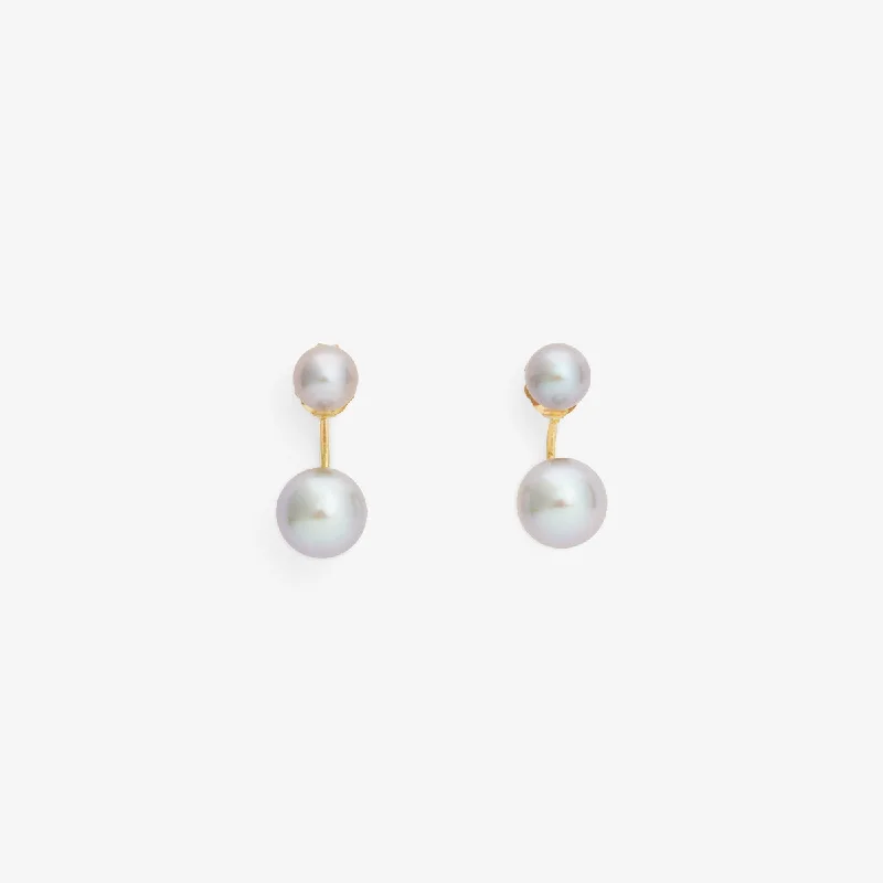 Shop Dazzling Jewelry At The Best Prices Grey Pearl Sister Studs | E7002PG