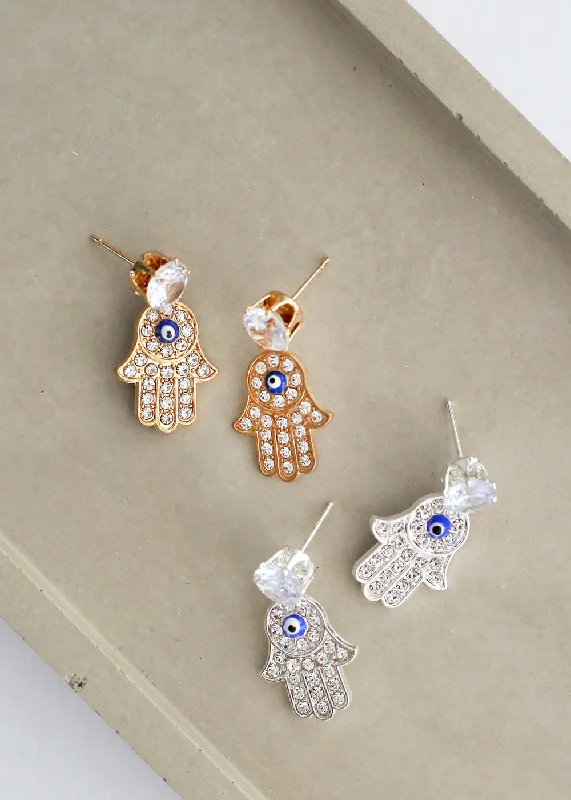 Shop Signature Jewelry Styles At Exclusive Prices Hamsa Hand & Cross Earring