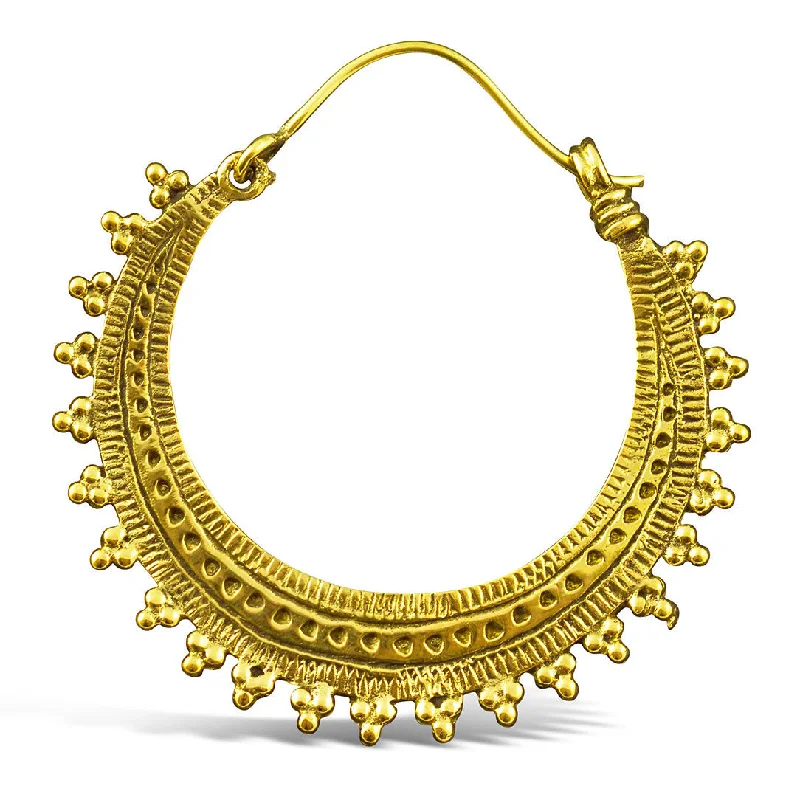 Huge Markdowns On Premium Jewelry Styles <span>BRE-040<span>: </span></span>Hilltribe Hoops