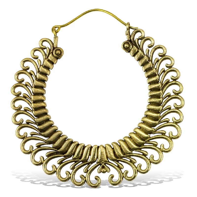 Personalized Engraved Jewelry For Meaningful Gifts <span>BRE-255<span>: </span></span>Guardian Hoops