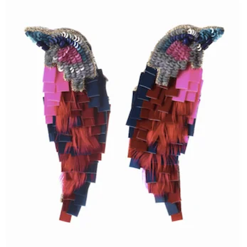 Limited-Time Offer On Elegant Jewelry Pieces Hot Pink Bird