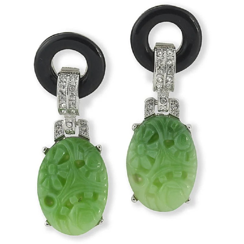 Last Chance To Grab Your Favorite Jewelry At A Discount Jade Art Deco Earring