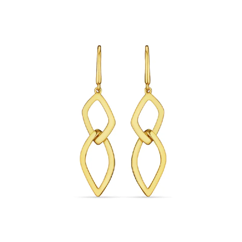 Affordable Glamour – Premium Jewelry At Special Prices Judith Ripka 14k Selvaggia Double Link Drop Earrings