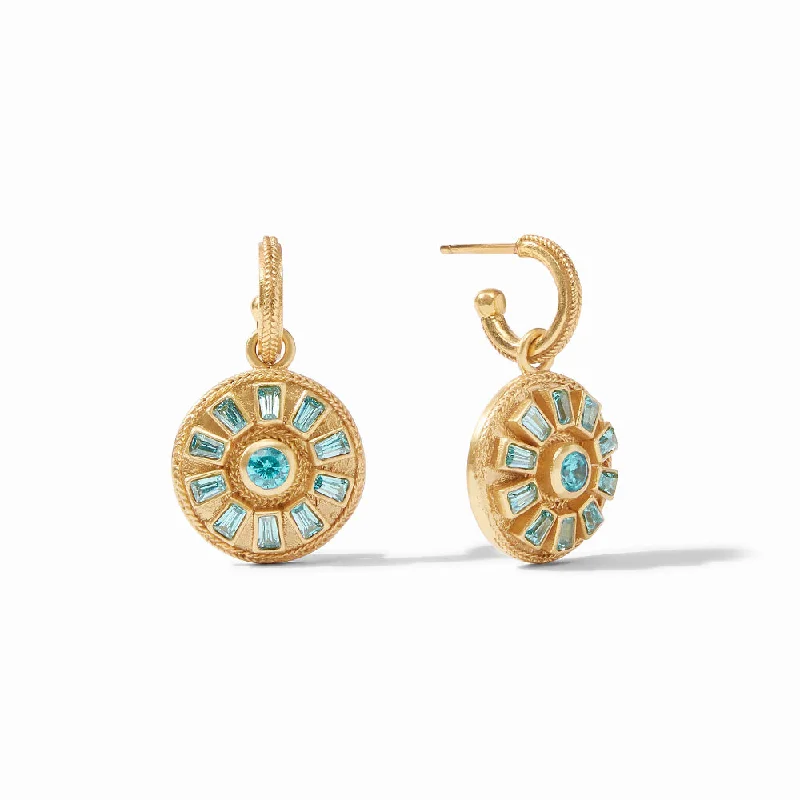 Grab Stylish Jewelry Before The Sale Ends Julie Vos Aurora Hoop & Charm Earring