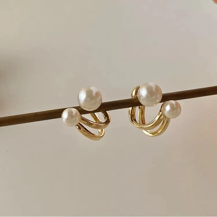 The Perfect Accessory For Less – Jewelry Sale Live Just Lil Things  White Pin Earrings jlt11262